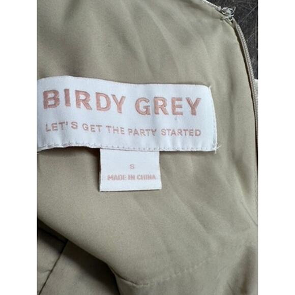 "BIRDY GREY" Champagne Color Formal Bridesmaid Dress SZ S PLZ READ!! FINAL SALE - Picture 15 of 16